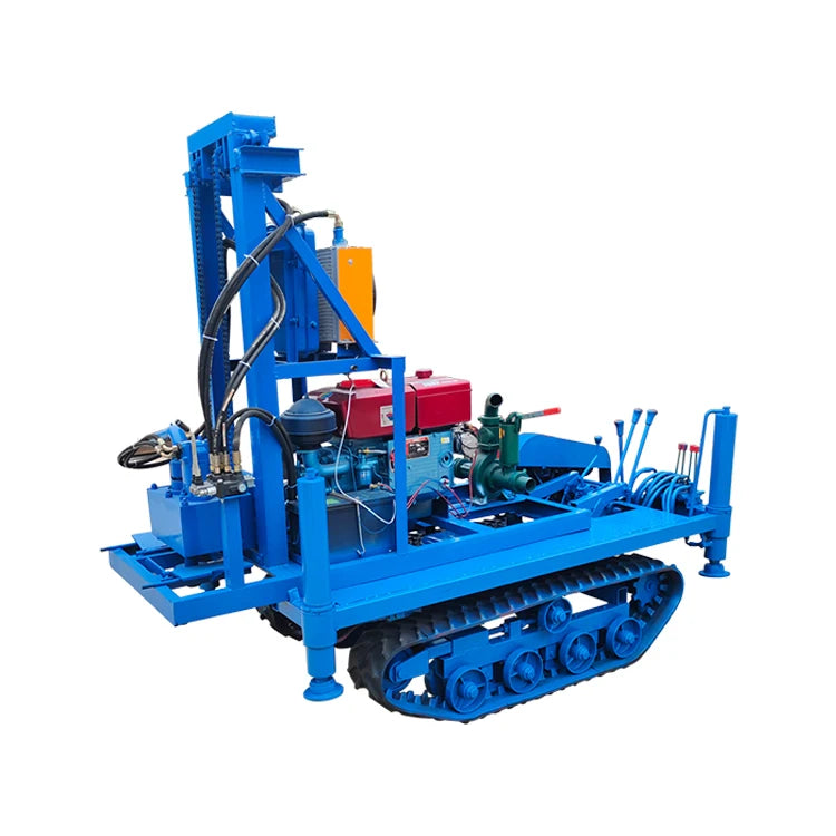 150m Portable Hydraulic Water Well Drilling Rig Borehole Deep Well Drilling Machine Professional Drill Equipment for Irrigation