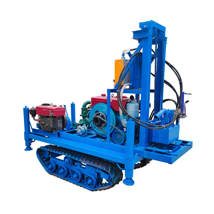 150m Portable Hydraulic Water Well Drilling Rig Borehole Deep Well Drilling Machine Professional Drill Equipment for Irrigation