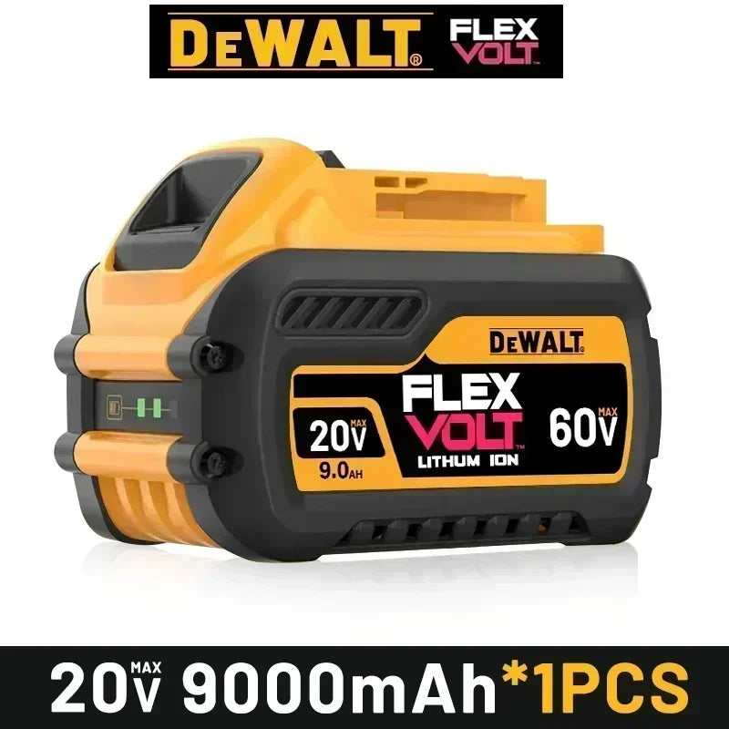👍DeWALT Original Battery 20V/60V 5Ah 6Ah 9Ah MAX FlexVolt for DCB606 DCB205 DCB206 DCB209 DCB182 Power Tool.