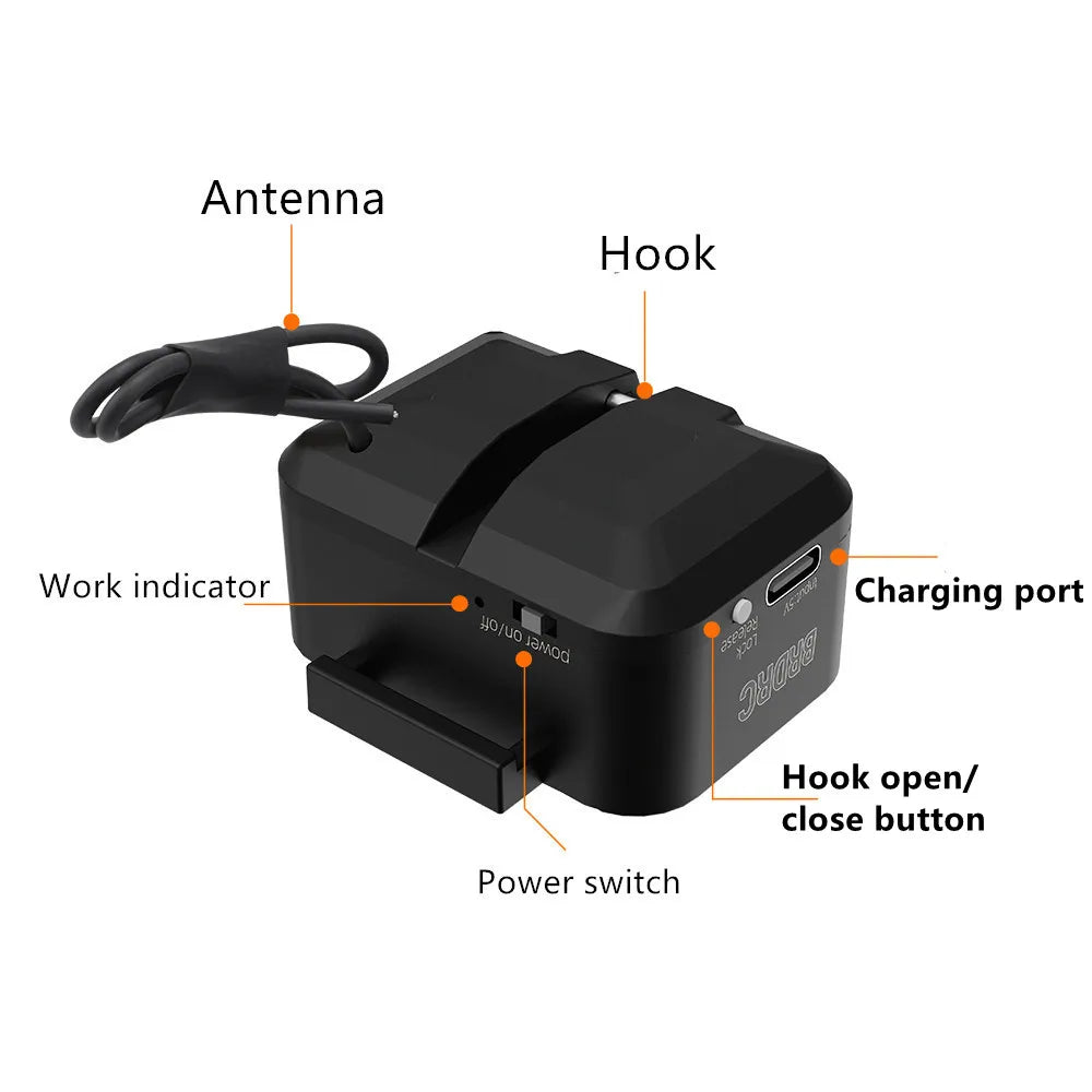 Airdrop System For DJI Mini SE/Mavic Mini Drone Thrower Fishing Bait Wedding Ring Gift Deliver Airdropper Thrower System