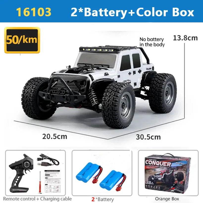 SCY 16101PRO, 16102PRO, 16103 4WD 1:14 RC Brushless High-speed Remote Control Car, 70KM/H Or 50KM/H Kilometers Per Hour, Toy Racing Car Gift