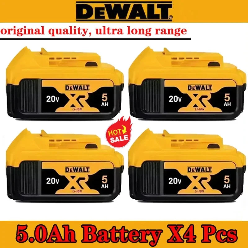 👍DeWALT Original Battery 20V/60V 5Ah 6Ah 9Ah MAX FlexVolt for DCB606 DCB205 DCB206 DCB209 DCB182 Power Tool.
