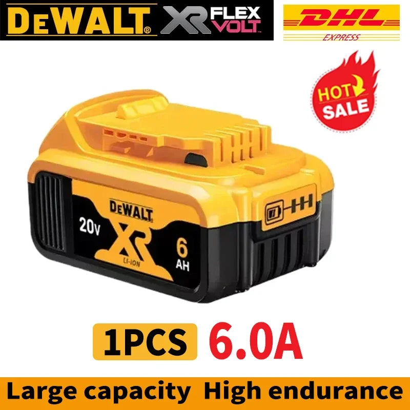 👍DeWALT Original Battery 20V/60V 5Ah 6Ah 9Ah MAX FlexVolt for DCB606 DCB205 DCB206 DCB209 DCB182 Power Tool.