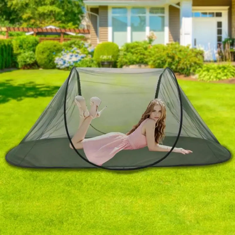 Outdoor Camping Mosquito Net Tent Breathable Boats Outdoor Mesh Tent Single Hand-thrown Travel Mosquito Net 2025 New