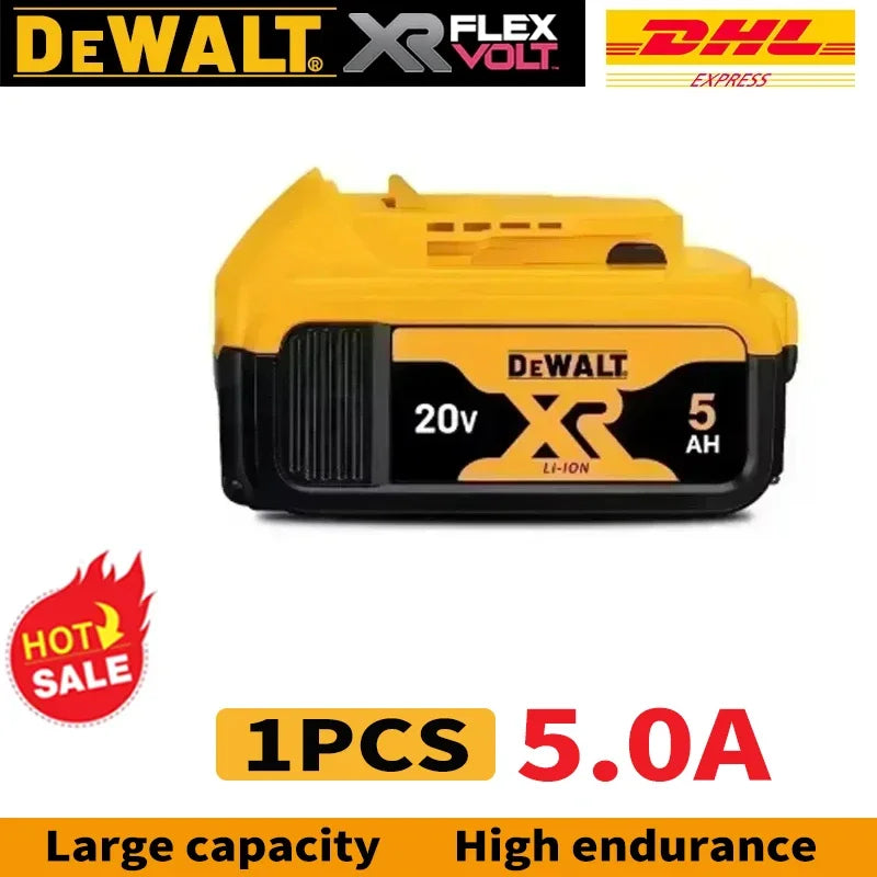 👍DeWALT Original Battery 20V/60V 5Ah 6Ah 9Ah MAX FlexVolt for DCB606 DCB205 DCB206 DCB209 DCB182 Power Tool.
