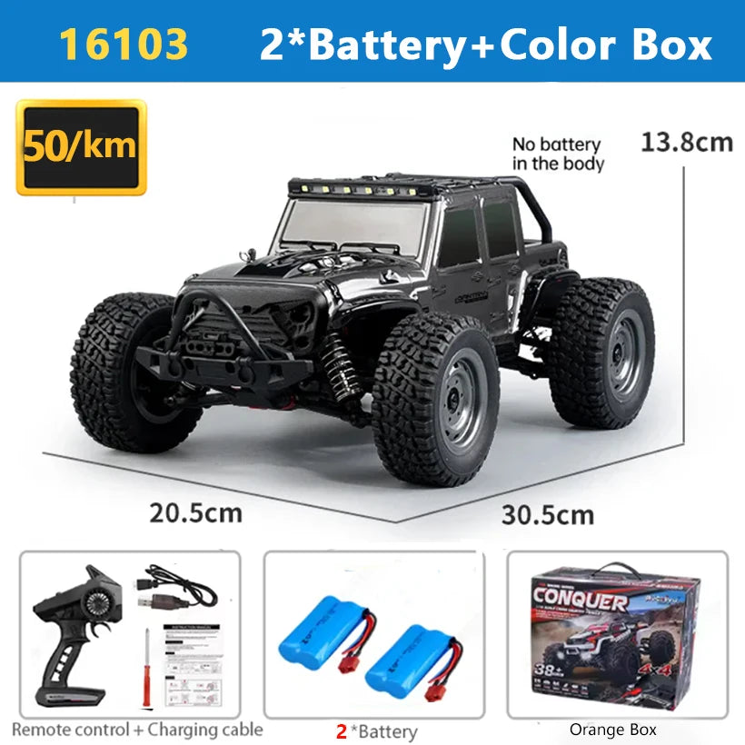 SCY 16101PRO, 16102PRO, 16103 4WD 1:14 RC Brushless High-speed Remote Control Car, 70KM/H Or 50KM/H Kilometers Per Hour, Toy Racing Car Gift