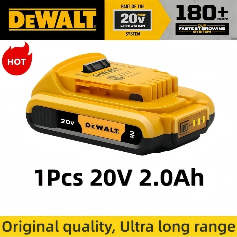 👍DeWALT Original Battery 20V/60V 5Ah 6Ah 9Ah MAX FlexVolt for DCB606 DCB205 DCB206 DCB209 DCB182 Power Tool.