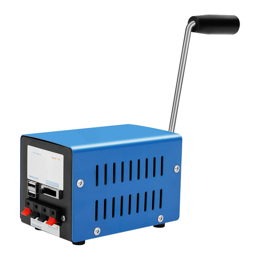 Manual Crank Generator 20W Hand Crank Generator Portable Emergency Charger for Outdoor Camping & Power Outages