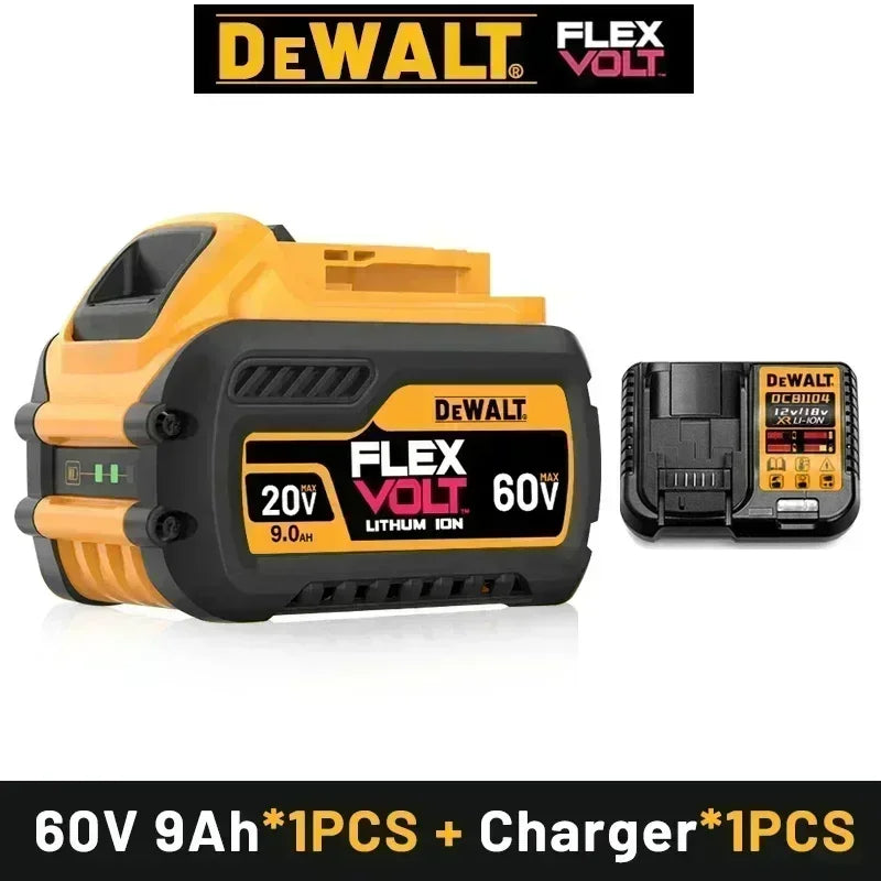 👍DeWALT Original Battery 20V/60V 5Ah 6Ah 9Ah MAX FlexVolt for DCB606 DCB205 DCB206 DCB209 DCB182 Power Tool.