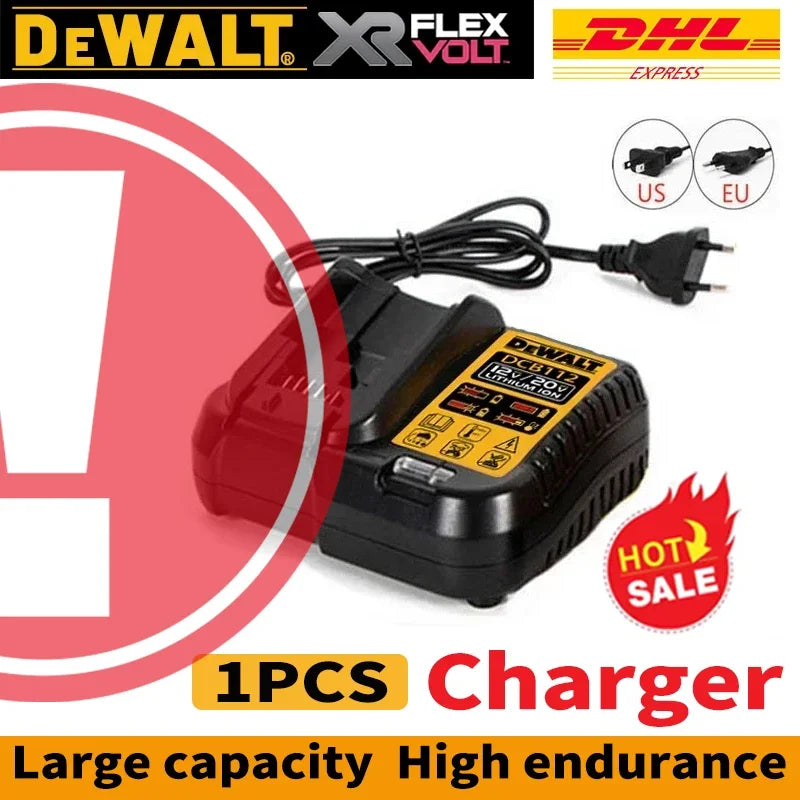 👍DeWALT Original Battery 20V/60V 5Ah 6Ah 9Ah MAX FlexVolt for DCB606 DCB205 DCB206 DCB209 DCB182 Power Tool.