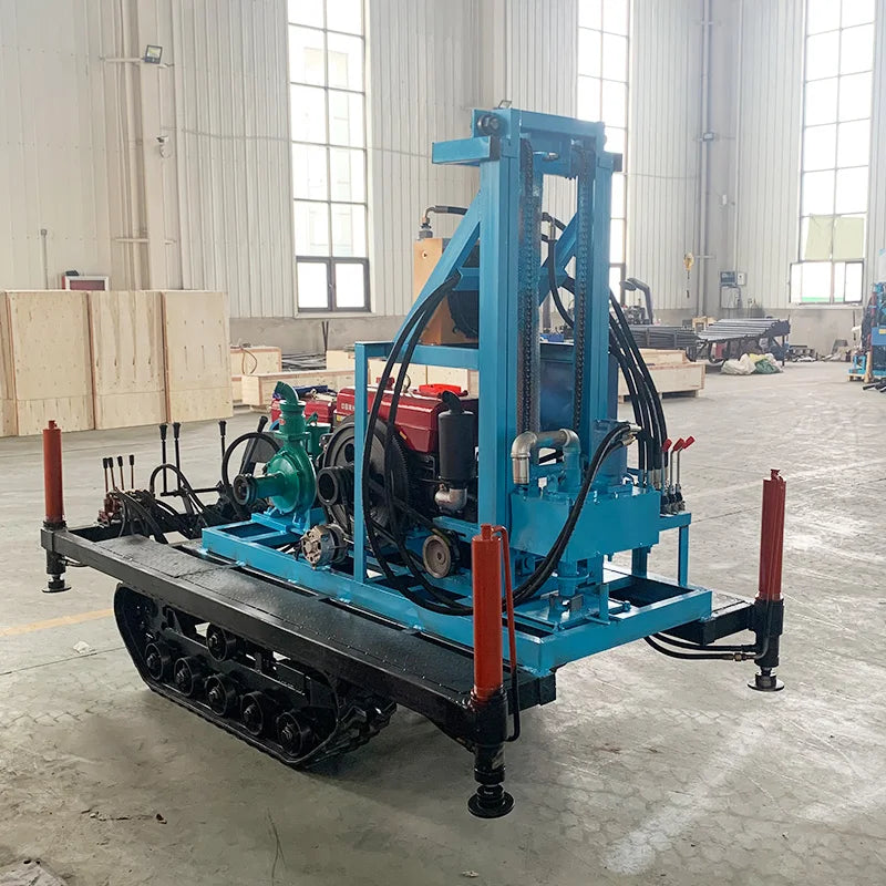 150m Portable Hydraulic Water Well Drilling Rig Borehole Deep Well Drilling Machine Professional Drill Equipment for Irrigation