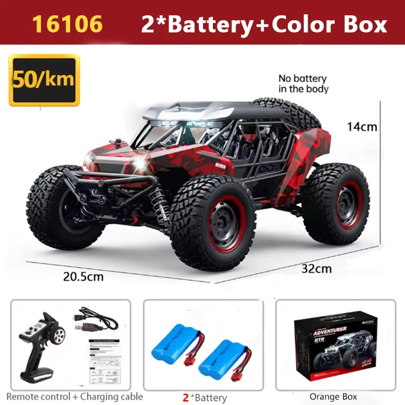SCY 16101PRO, 16102PRO, 16103 4WD 1:14 RC Brushless High-speed Remote Control Car, 70KM/H Or 50KM/H Kilometers Per Hour, Toy Racing Car Gift