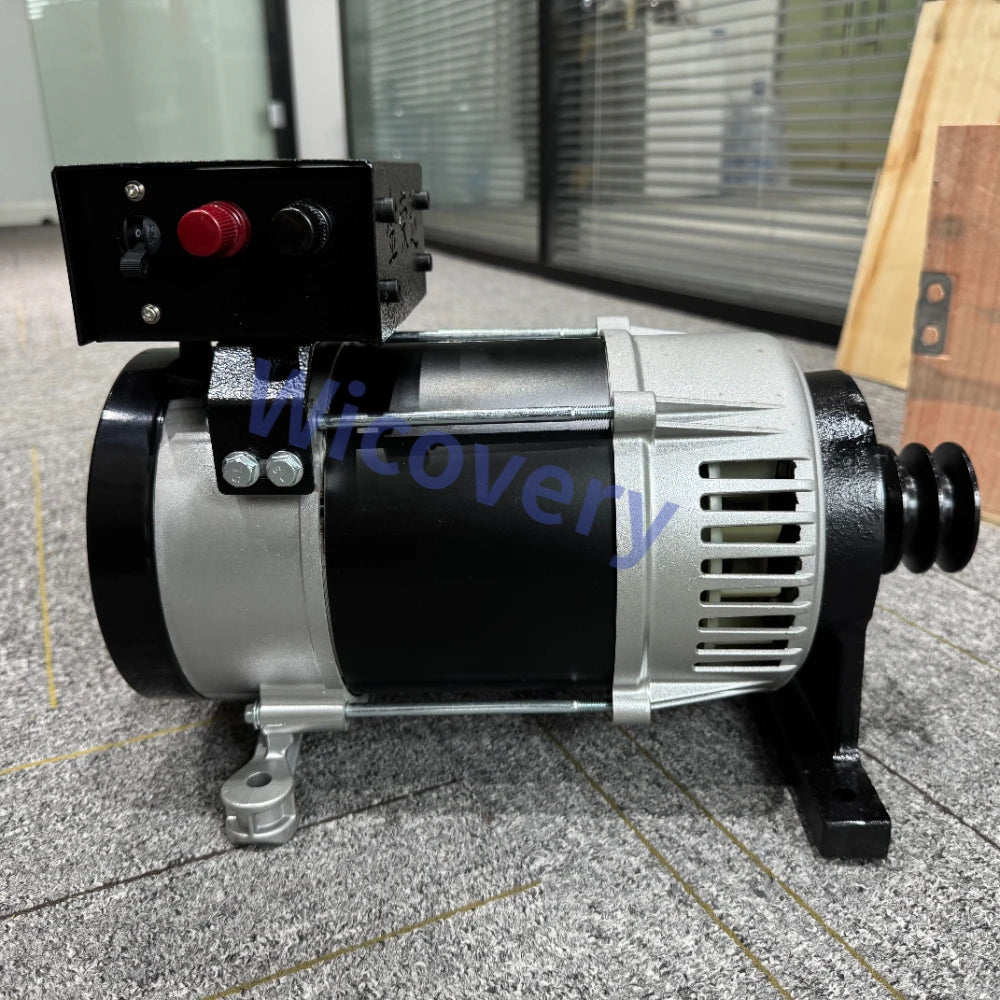 5000W 10KW 20KW  Electric Alternator Generator High RPM Motor Permanent Magnet Rare Earth Turbine 220V With DC Motor