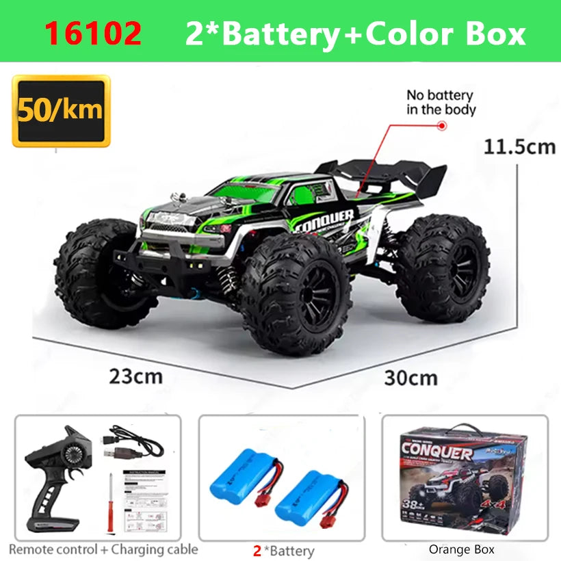 SCY 16101PRO, 16102PRO, 16103 4WD 1:14 RC Brushless High-speed Remote Control Car, 70KM/H Or 50KM/H Kilometers Per Hour, Toy Racing Car Gift